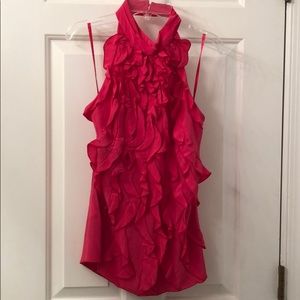 Hot pink BCBG Maxazria halter top 🔥